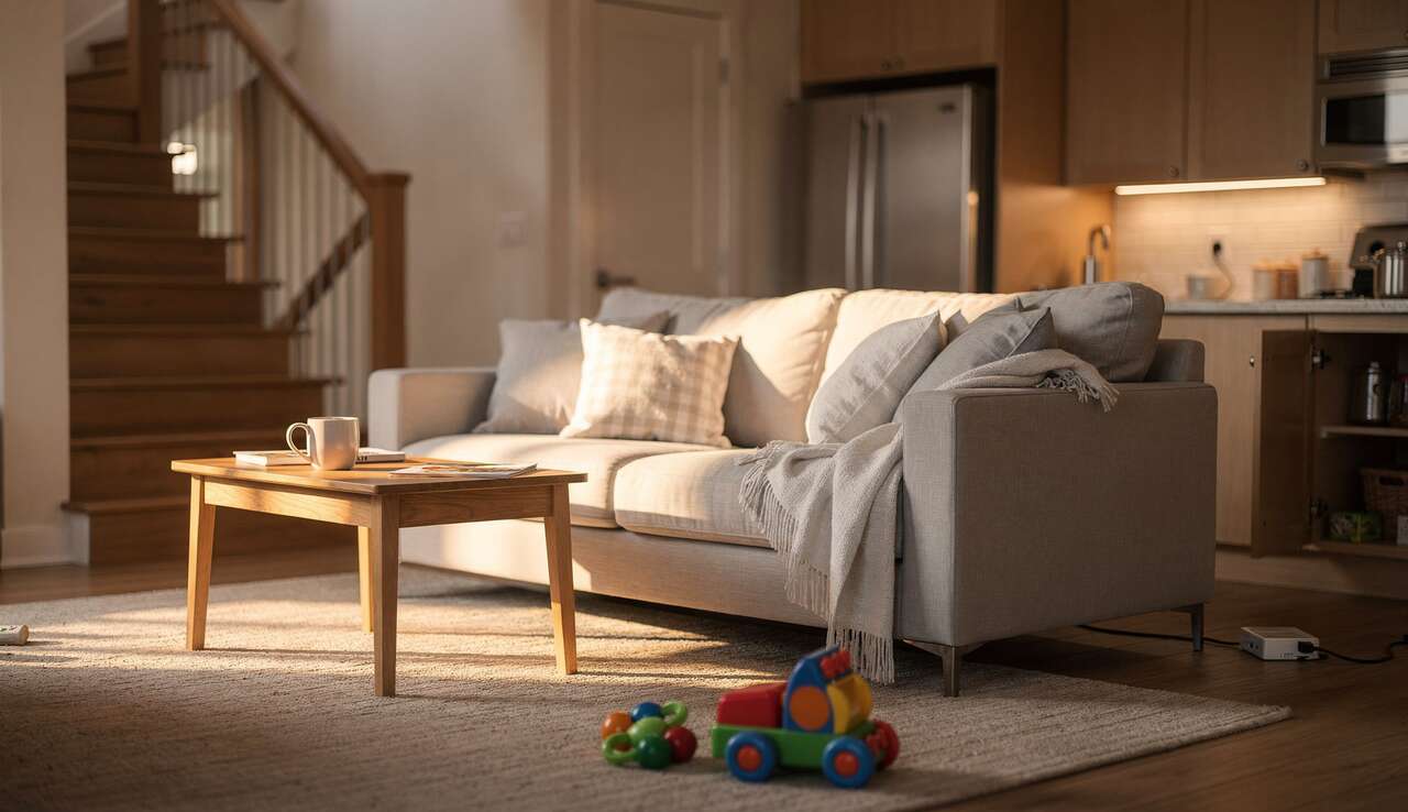 Les principaux lieux de la maison à risques Les principaux lieux de la maison à risques