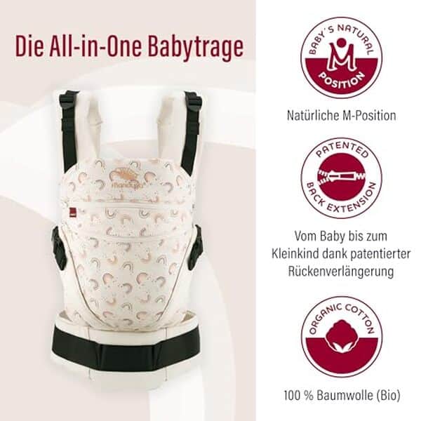 Découvrez le test complet du porte-bébé manduca XT Rainbow Day : alliez confort, polyvalence et design coloré pour vos sorties avec bébé.