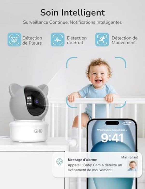Découvrez le test complet du GHB Babyphone 2K, une solution de surveillance innovante qui allie technologie et sécurité pour veiller sur votre bébé 24h/24. Plongée dans les fonctionnalités qui transforment l'expérience des jeunes parents.