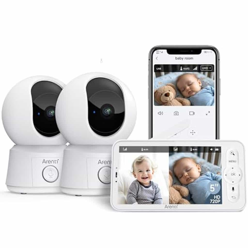 Test du babyphone Arenti : moniteur vidéo connecté 1080P