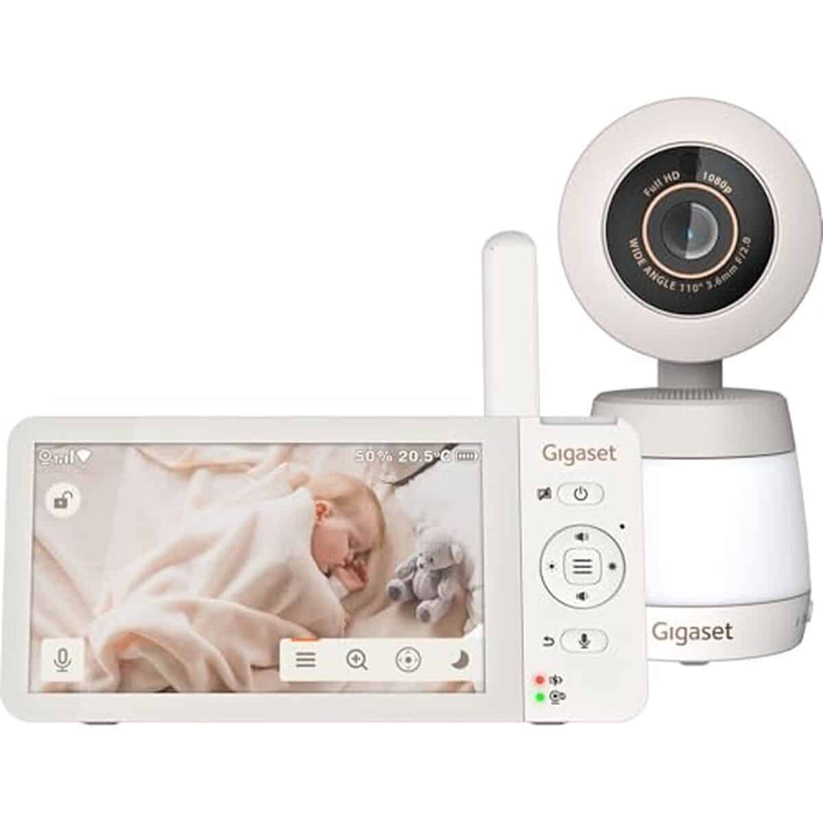 Test du Gigaset Baby 700 : babyphone vidéo HD avec écran tactile