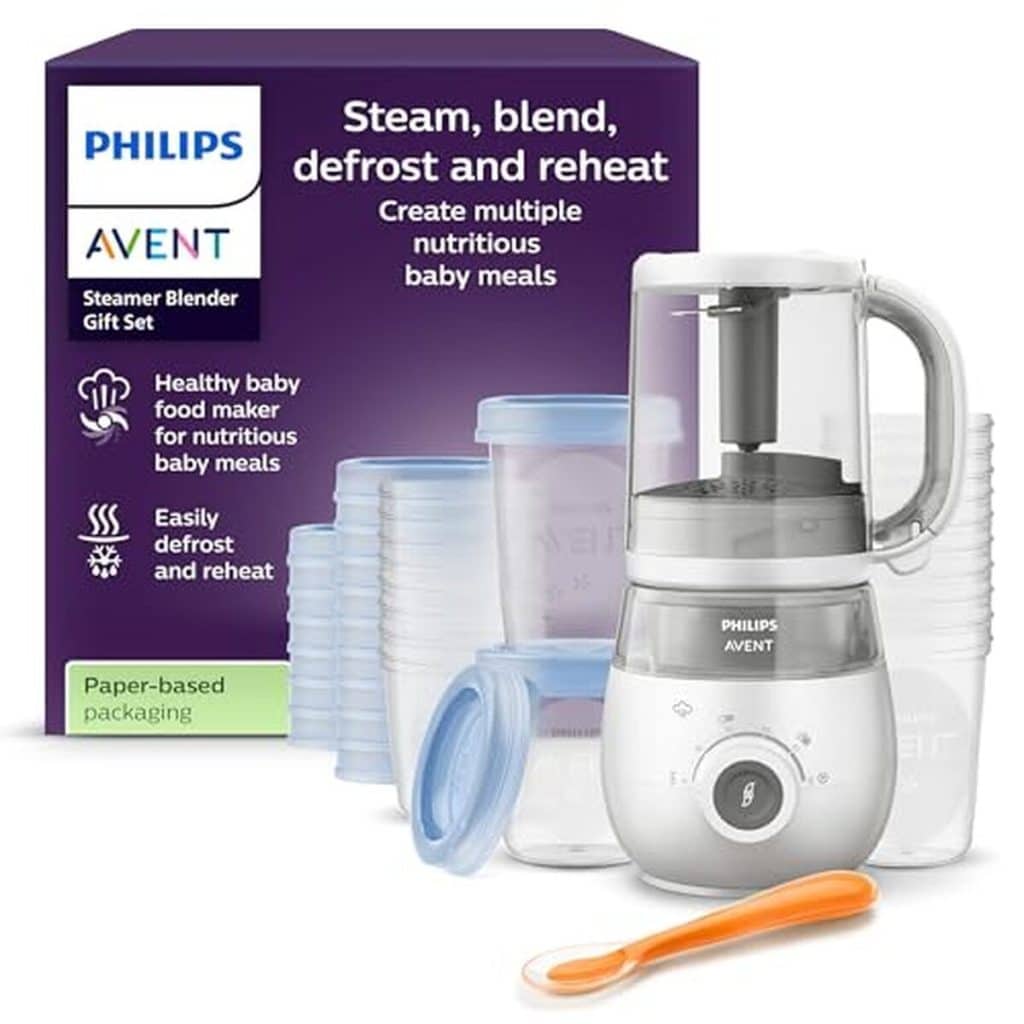 Test du Philips Avent SCF883/20 : robot cuiseur-mixeur 4 en 1 pour bébé