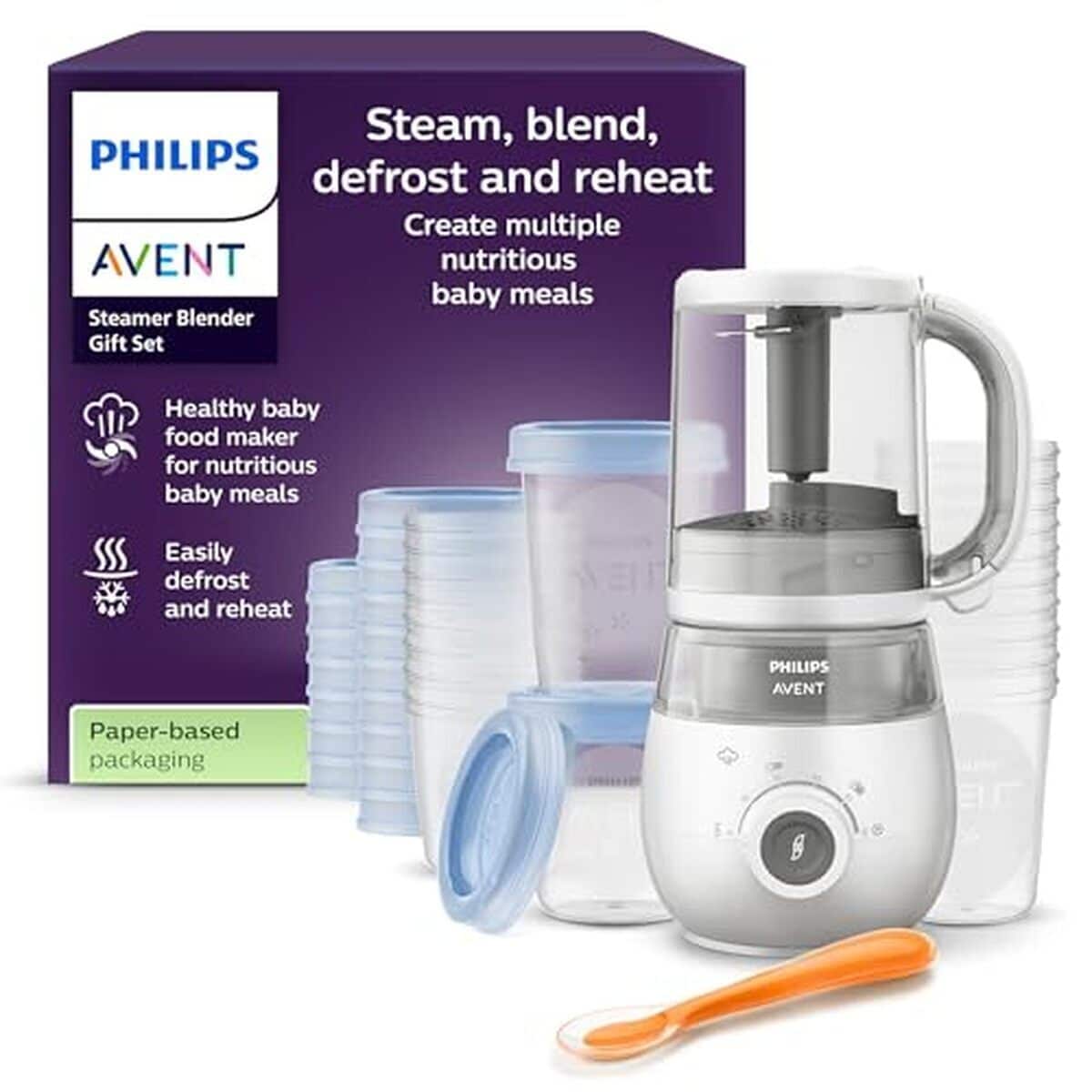 Test du Philips Avent SCF883/20 : robot cuiseur-mixeur 4 en 1 pour bébé