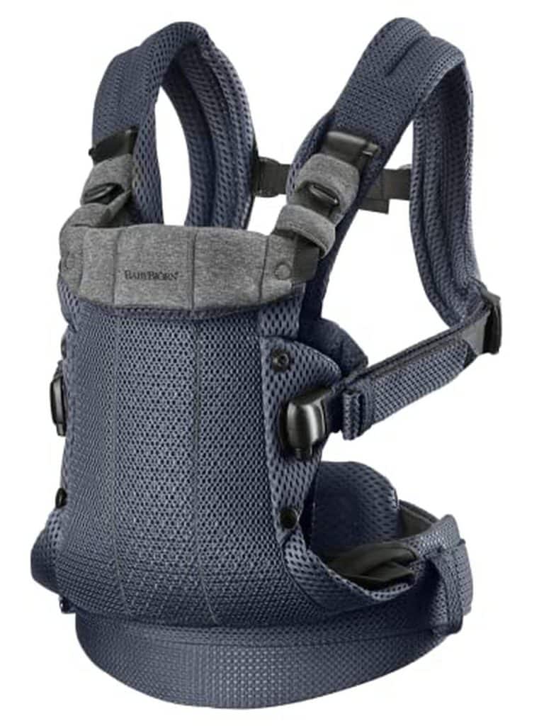Test du porte-bébé Harmony de BabyBjörn : mesh 3D anthracite