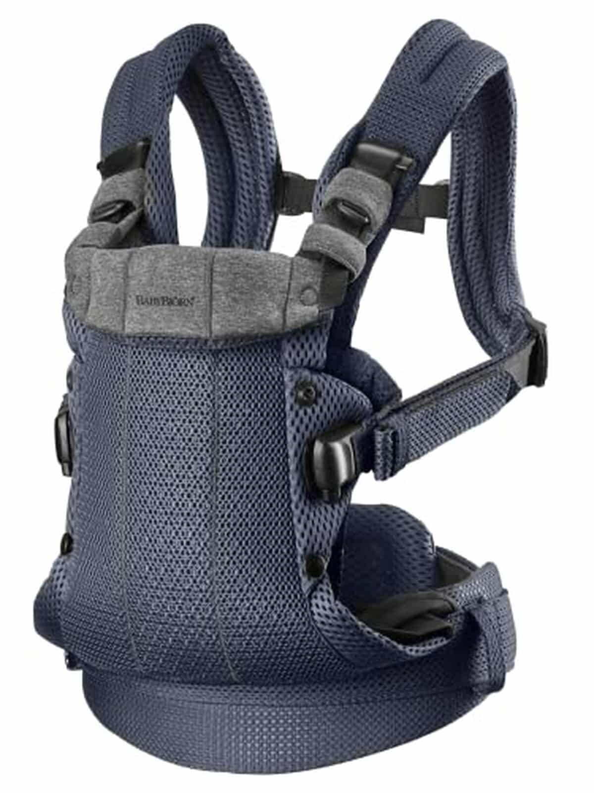 Test du porte-bébé Harmony de BabyBjörn : mesh 3D anthracite