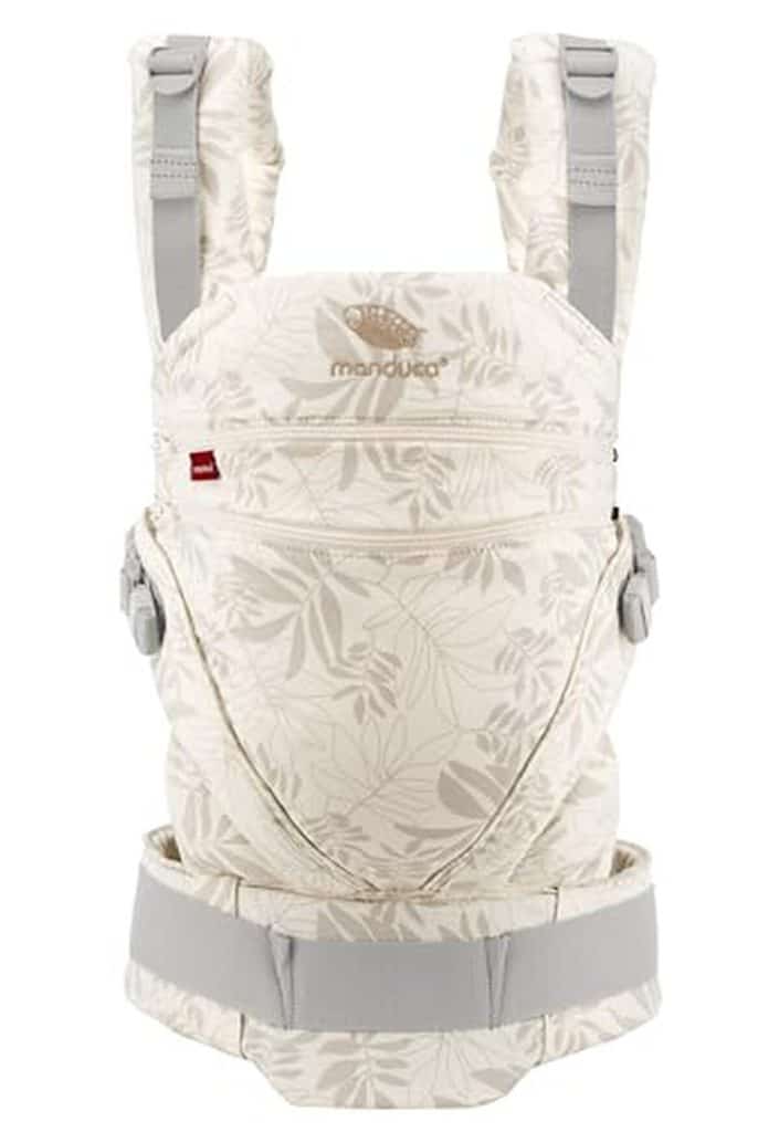 Test du porte-bébé Manduca XT Botanic Vanille : le compagnon évolutif