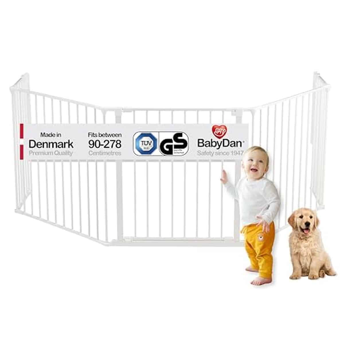 Test de la barrière BabyDan Flex XL : polyvalence et sécurité pour bébé