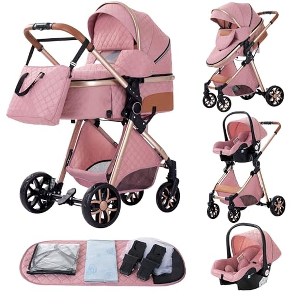 Test de la poussette 3 en 1 Glokid LV9 : polyvalence urbaine pour bébés