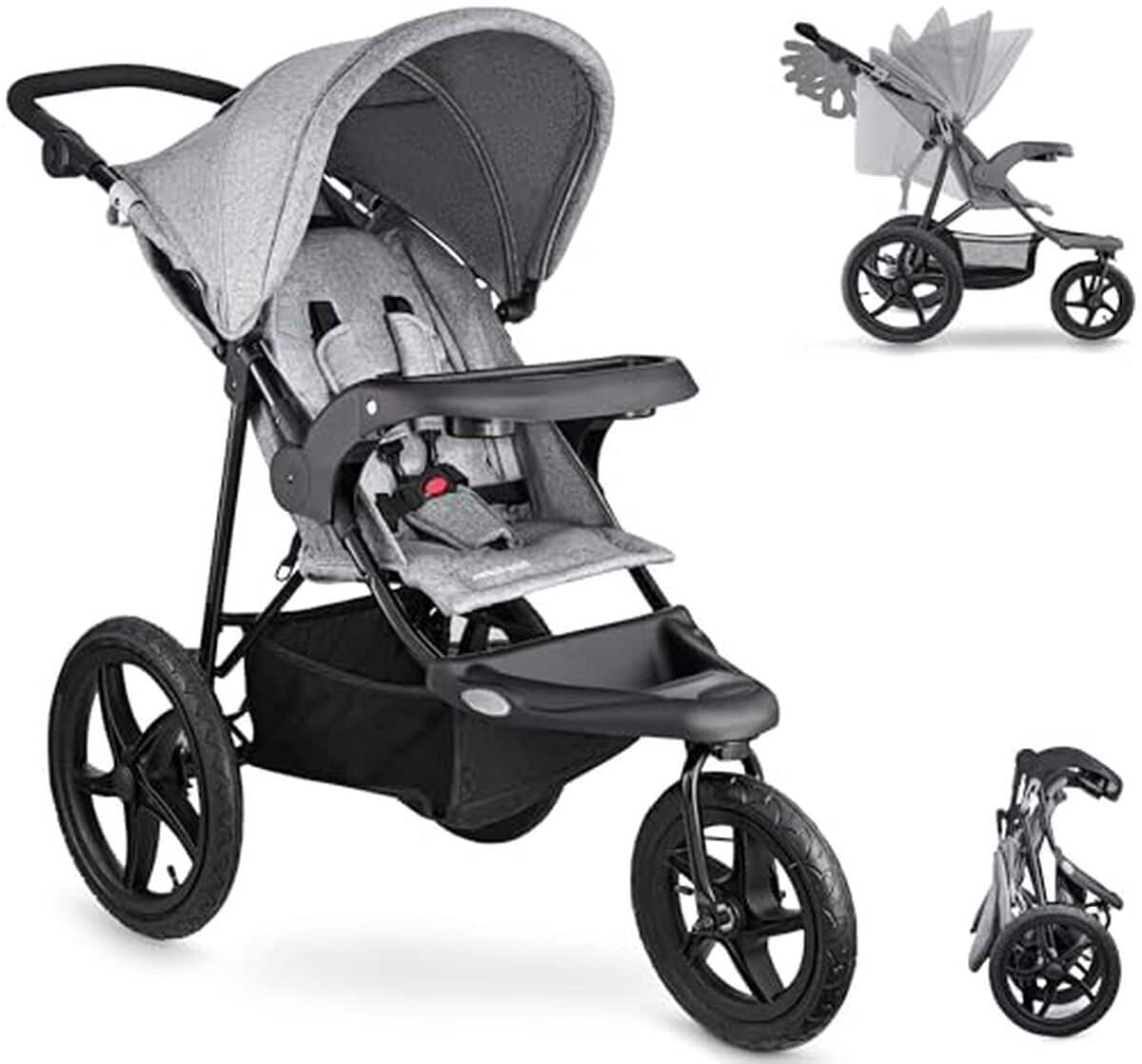 Test de la poussette tout-terrain 3 roues Moby-System Runner Mountain